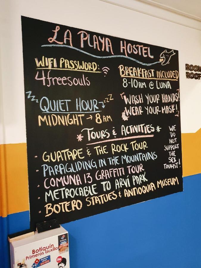 La Playa Hostel & Rooftop ميديلين المظهر الخارجي الصورة